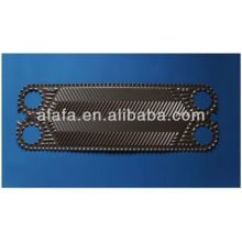 Vicarb V13 related titanium plate for heat exchanger